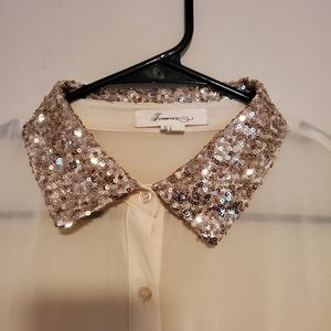 Yellow forever 21 shirt